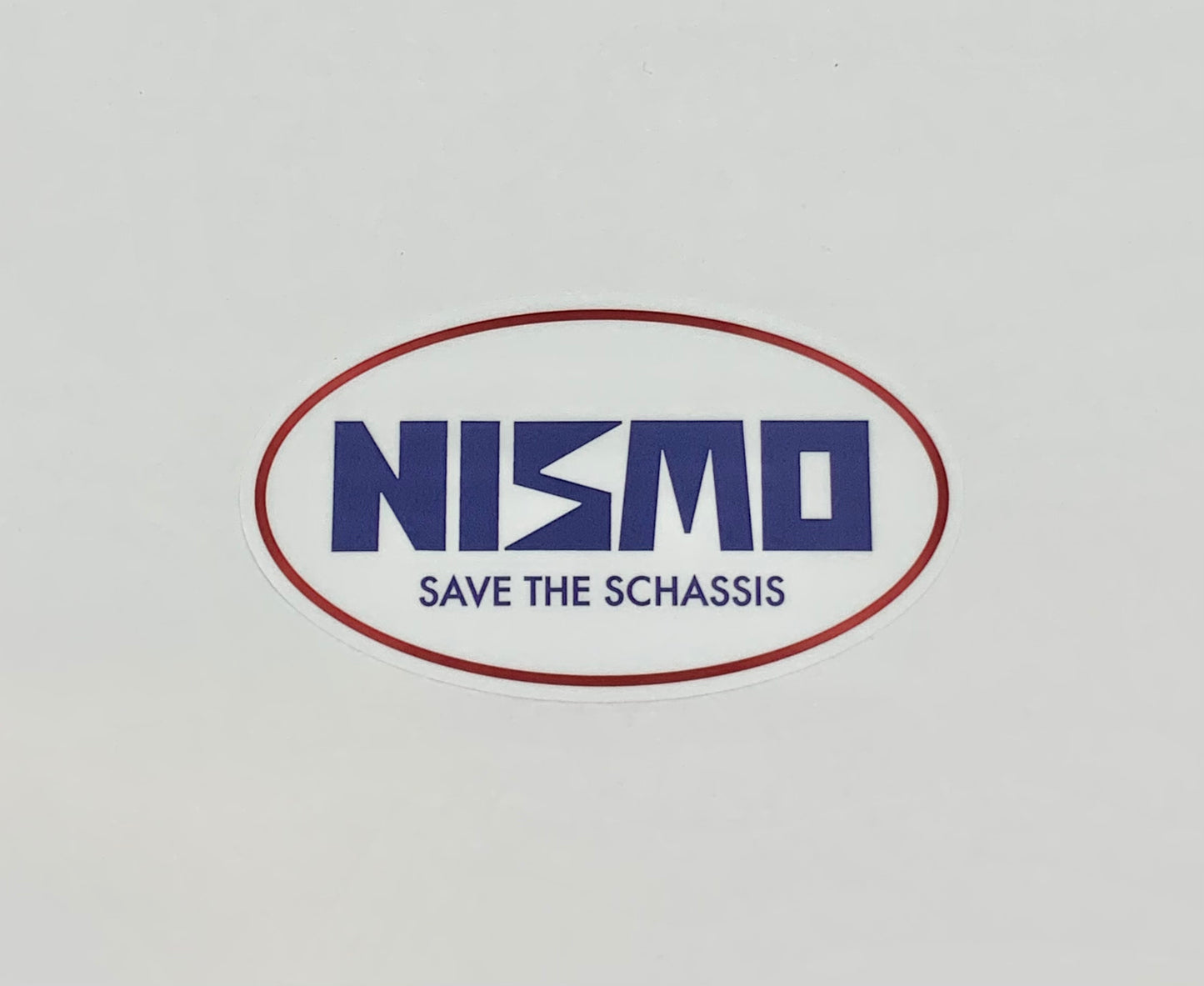 Nismo Save The SChassis Sticker